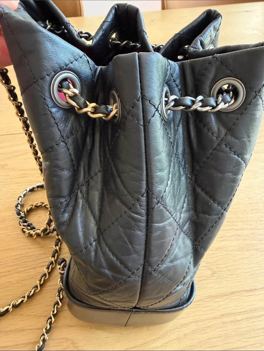100% AUTHENTIC CHANEL GABRIELLE BACKPACK- BLACK